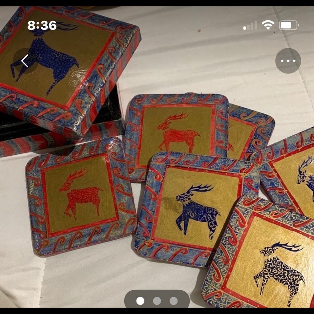 Reindeer coaster s